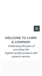 Mobile Screenshot of curryandco.com